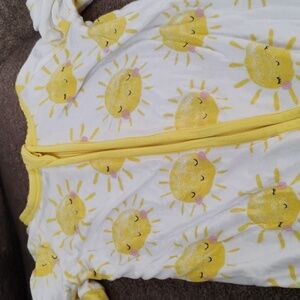 Little Sleepies Sunny Yellow Baby Outfit